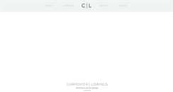 Desktop Screenshot of carpenterlowings.com